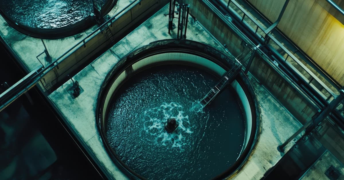 South Florida water utility treatment plant with the 2029 EPA PFAS compliance deadline overlay